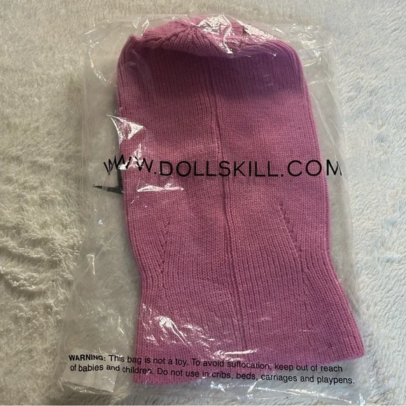 NWT pink dolls kill ski mask - Picture 2 of 3